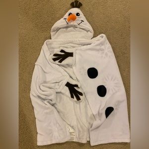 Disney’s Frozen Olaf kids hooded bath towel